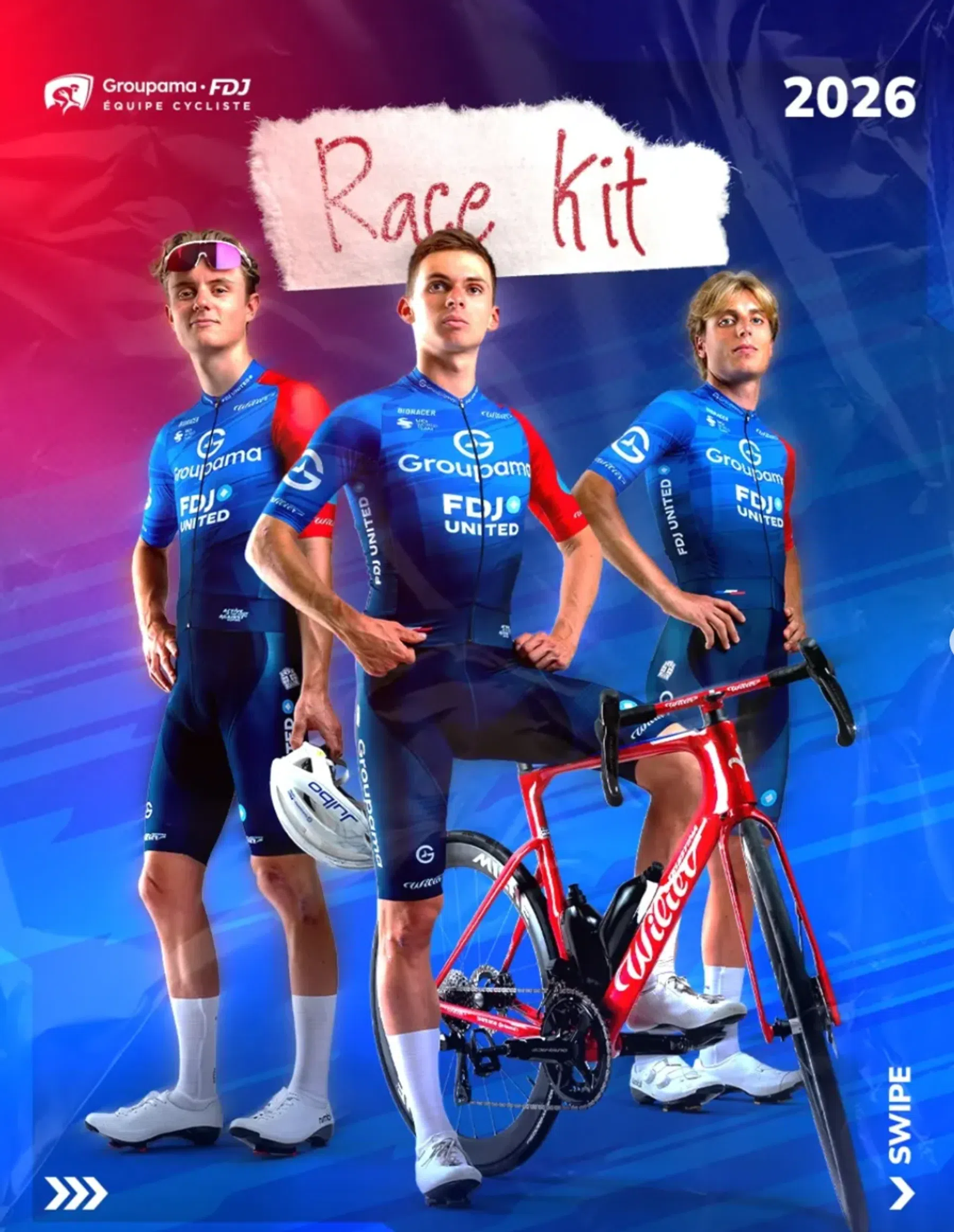 Instagram Groupama FDJ